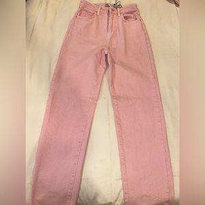 Pink Zara jeans
